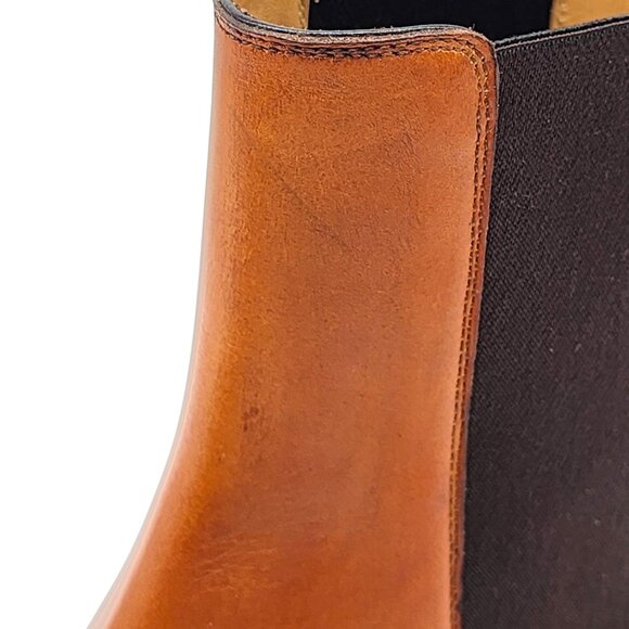 Christian Louboutin Antonio Chelsea Leather Boots - Brown EU 41.5 / US 8.5 $1350 - Picture 8 of 9